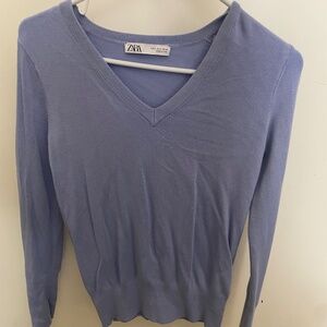 Purple Zara sweater